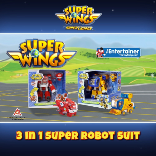 3 in 1 Super Robot suit